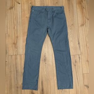 Levi's 513 Men's Corduroy Straight Leg Pants Size 34x32